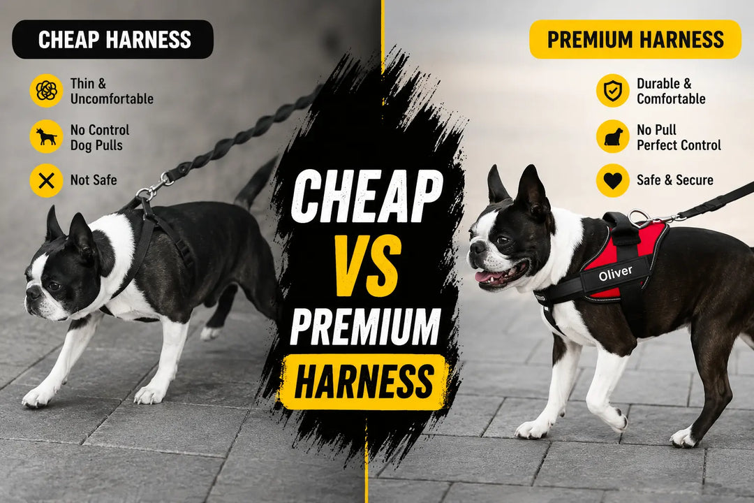 Cheap vs Premium Dog Harness: What’s the Difference?