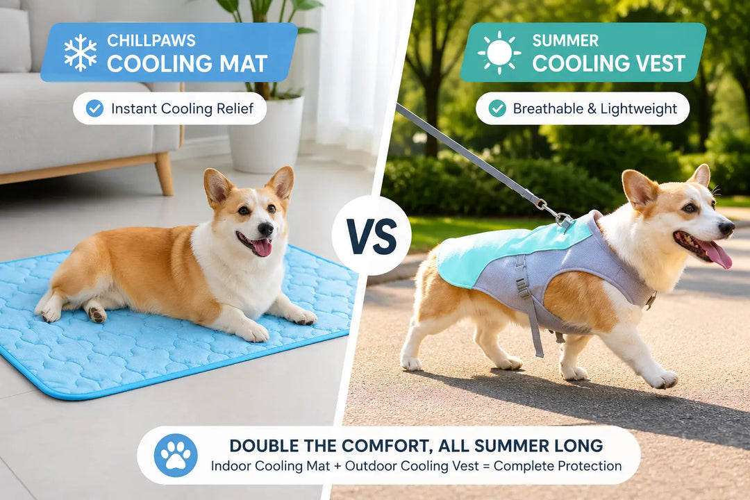 ChillPaws Cooling Mat or Summer Dog Cooling Vest: Which One Should You Choose?