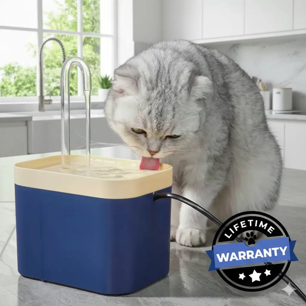 Vet Recommended Cat Water Fountain for Healthier Hydration & Kidney Support
