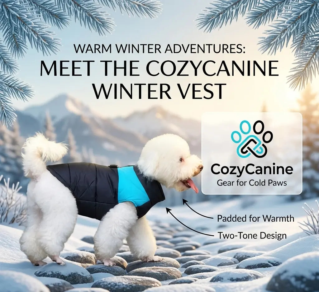 CozyCanine Winter Dog Vest: Keep Your Dog Warm, Dry & Protected All Winter