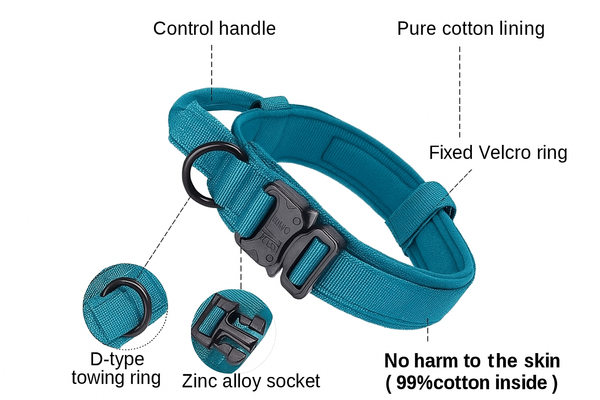 The Ultimate Tactical Dog Collar: Comfort, Control &amp; Strength in One