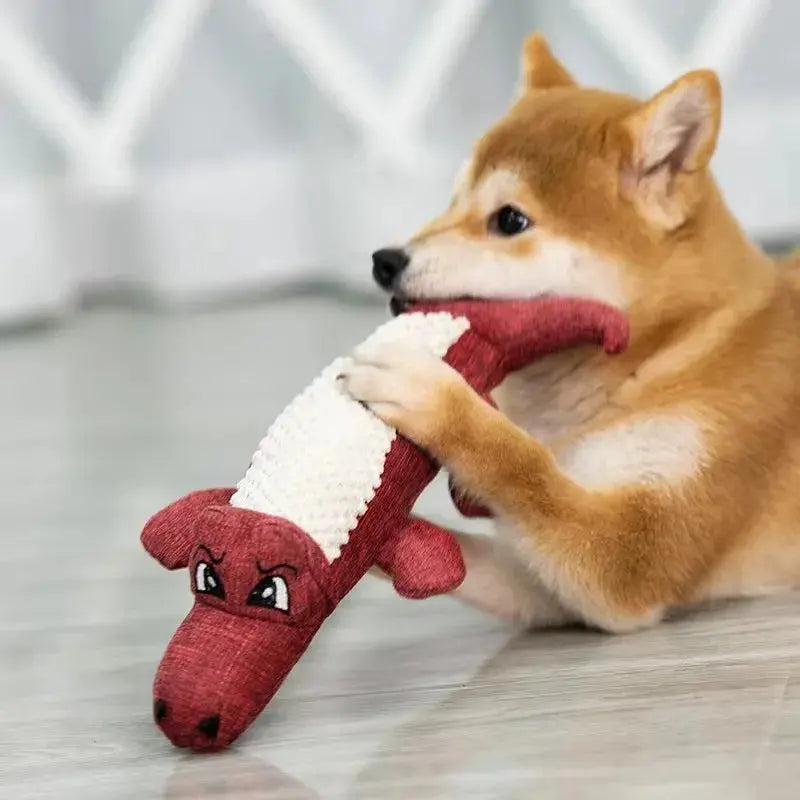 Super tough dog toy for endless chewing sessions