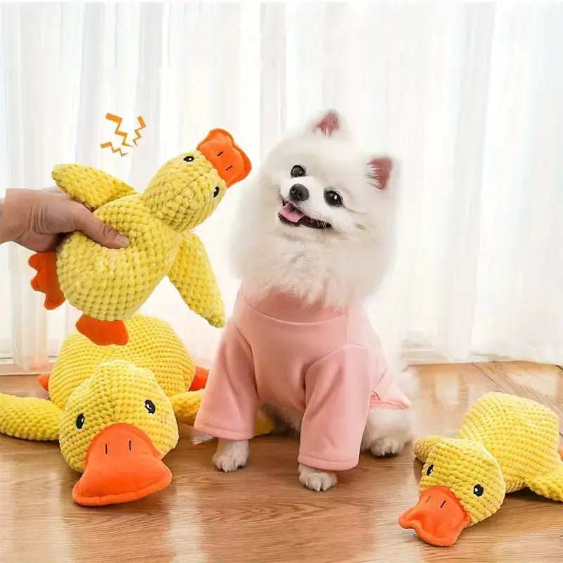 Tough Duck Calming Chew Toy