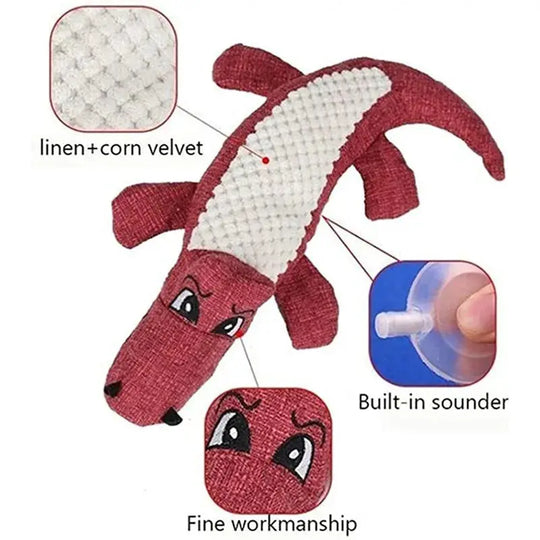 Long-lasting dog toy that helps clean teeth and gums