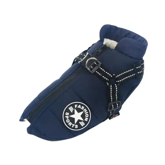 royal blue waterproof dog jacket – top pick for rainy days