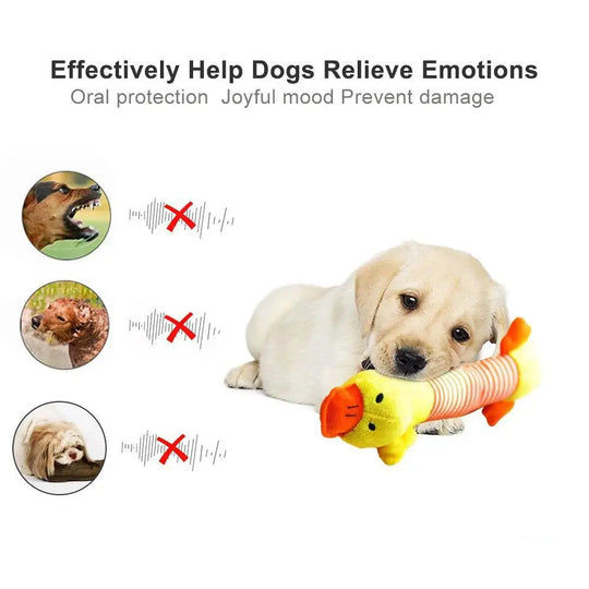 Soft and safe dog chew toy for teething puppies