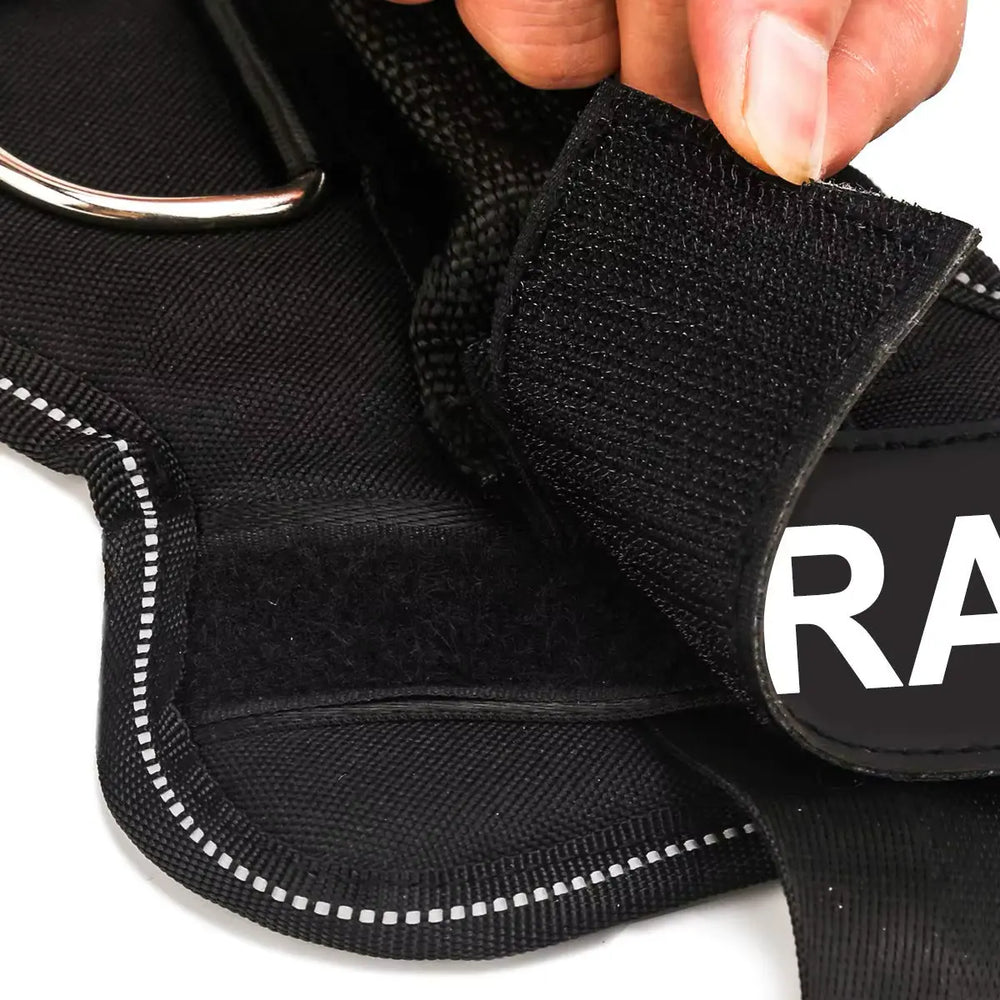 Secure-grip name patch with durable Velcro backing