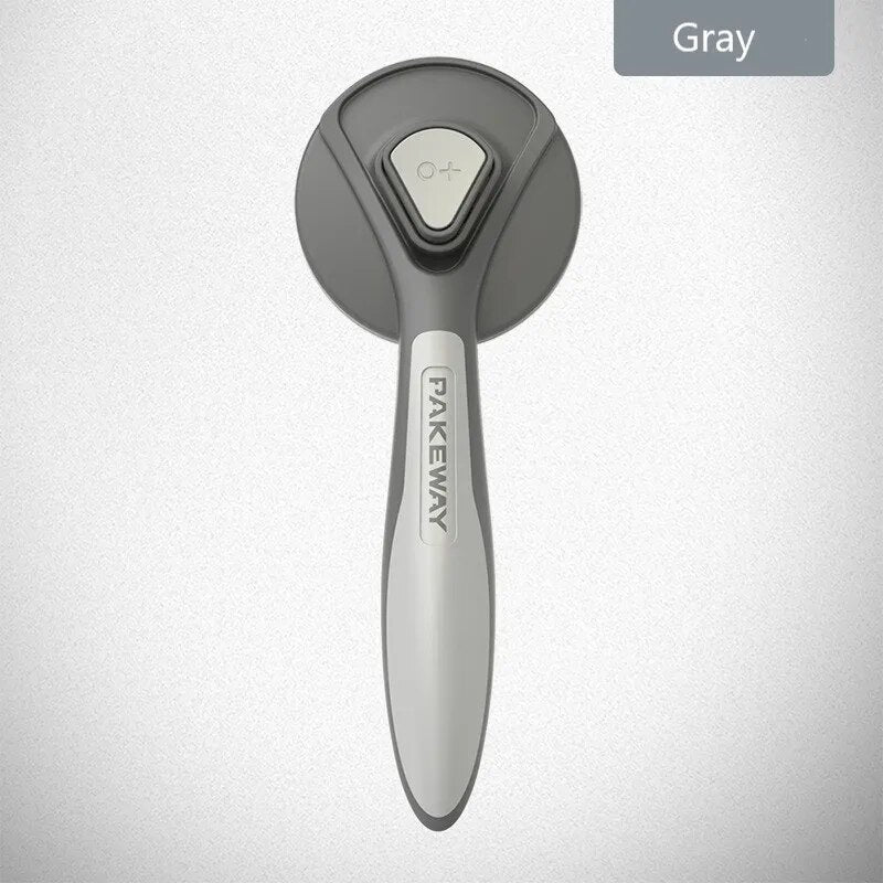 Daily comb with push-to-clean ejector button