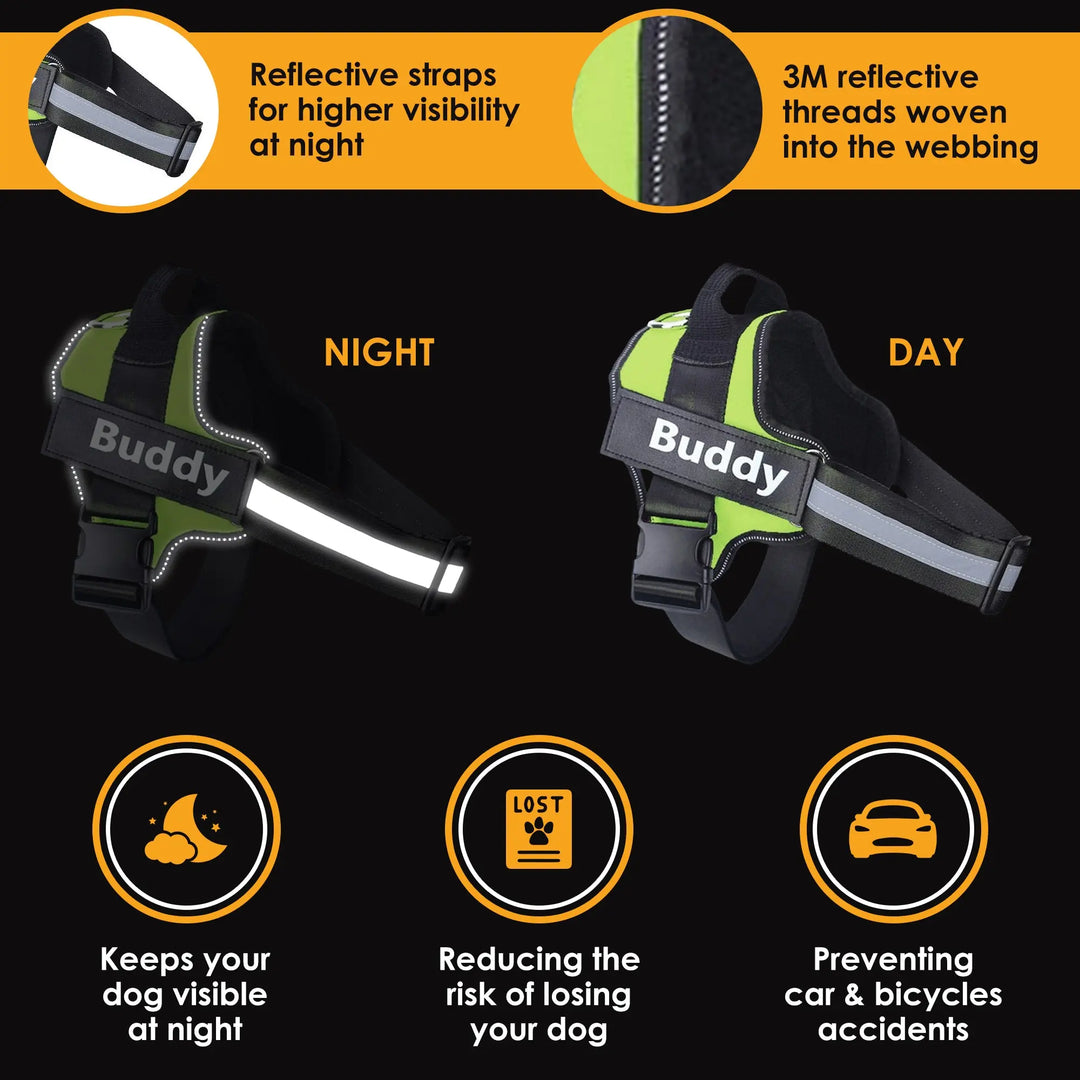 No Pull Dog Harness chart








