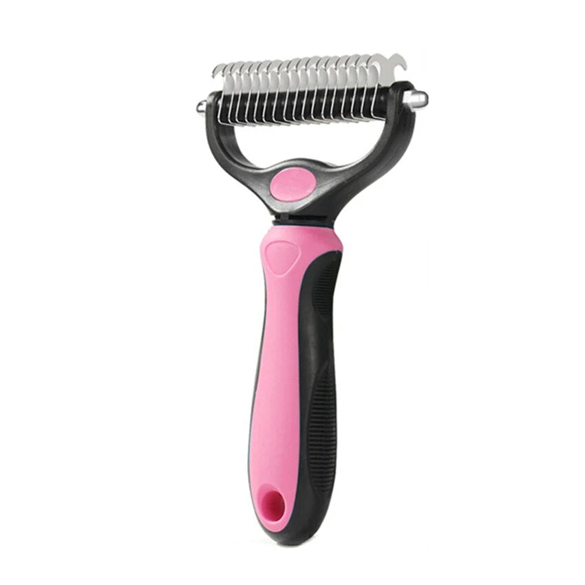 Pet brush for tangles and mats