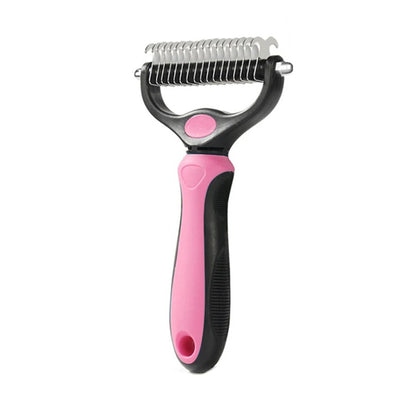 Pet brush for tangles and mats