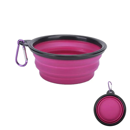 Pet bowl for outdoor adventures
