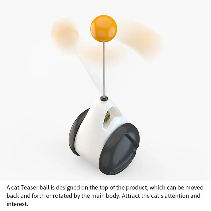 Fun rotating toy to keep pets busy