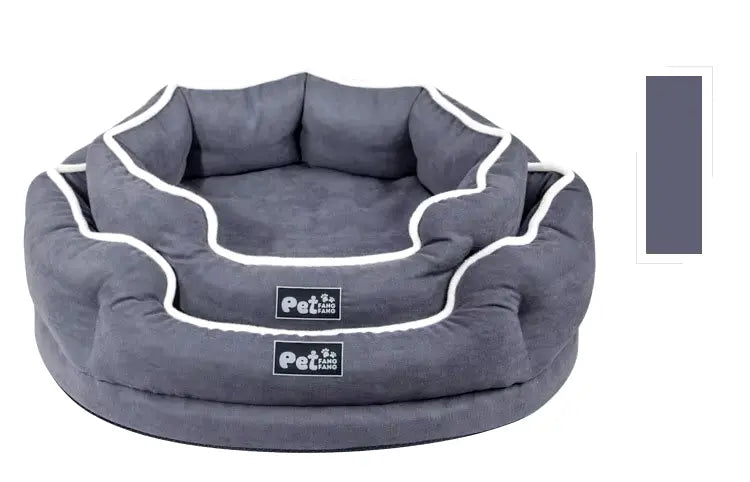 Ultra-soft memory foam dog bed for deep sleep