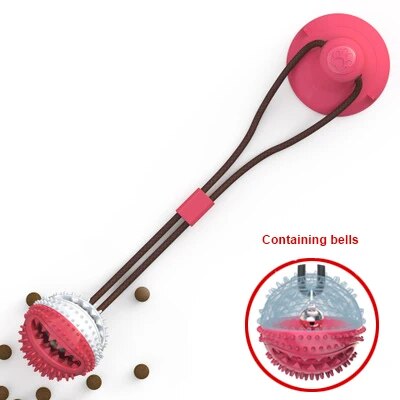 Interactive tug toy for dogs