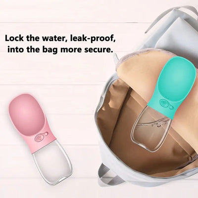 Leak-proof  water bottle for dogs