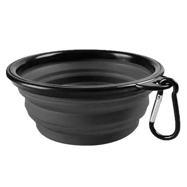 Foldable travel bowl for pets

