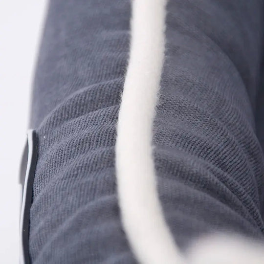 Orthopedic dog bed with plush memory foam cushion