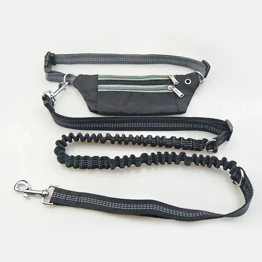 Waist leash for dogs, perfect for joggers
