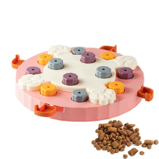 maze design pet puzzle bowl for slow eating

