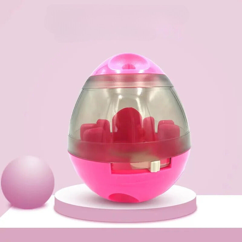 best pink puzzle feeder toy for dogs who eat too fast