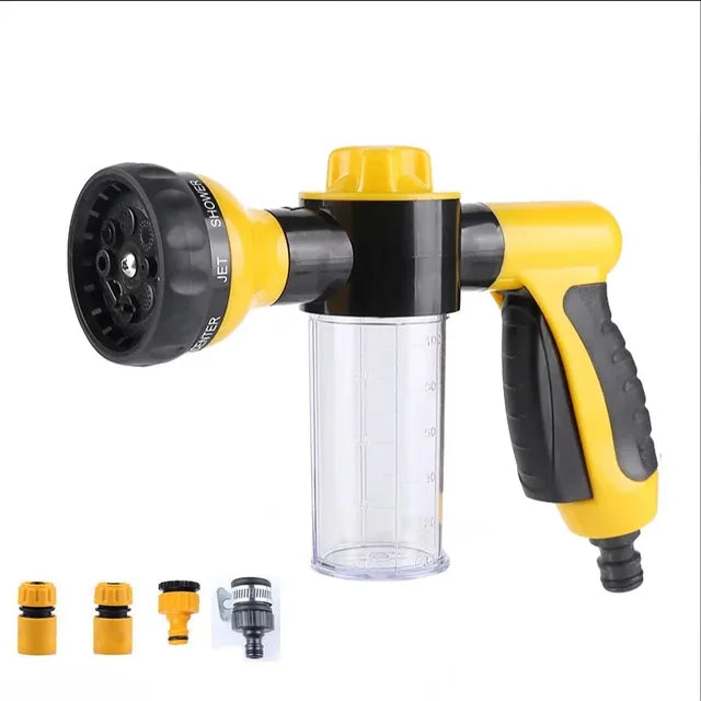 Portable Pup Spray Bath for indoor and outdoor use.