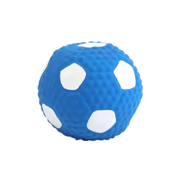 Squeaky chew ball for aggressive chewers