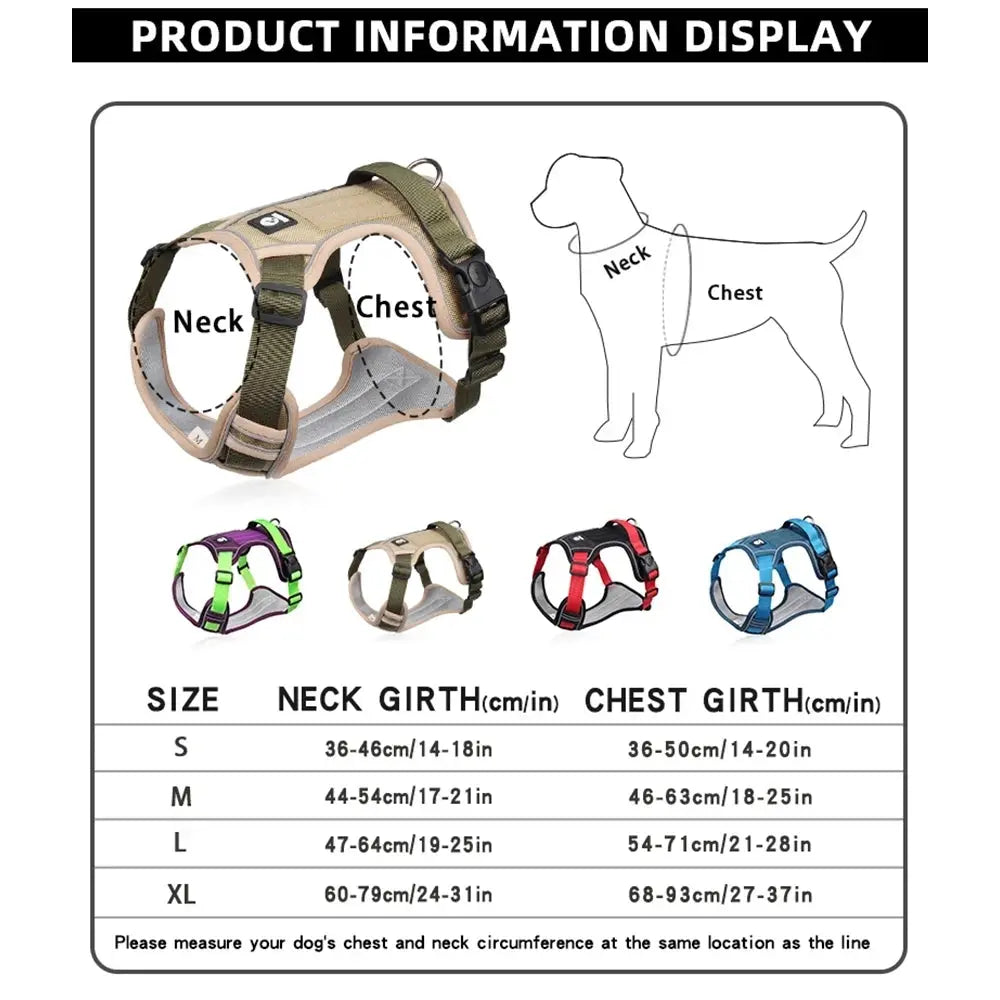 SafePaws dog harness designed for safety and control.