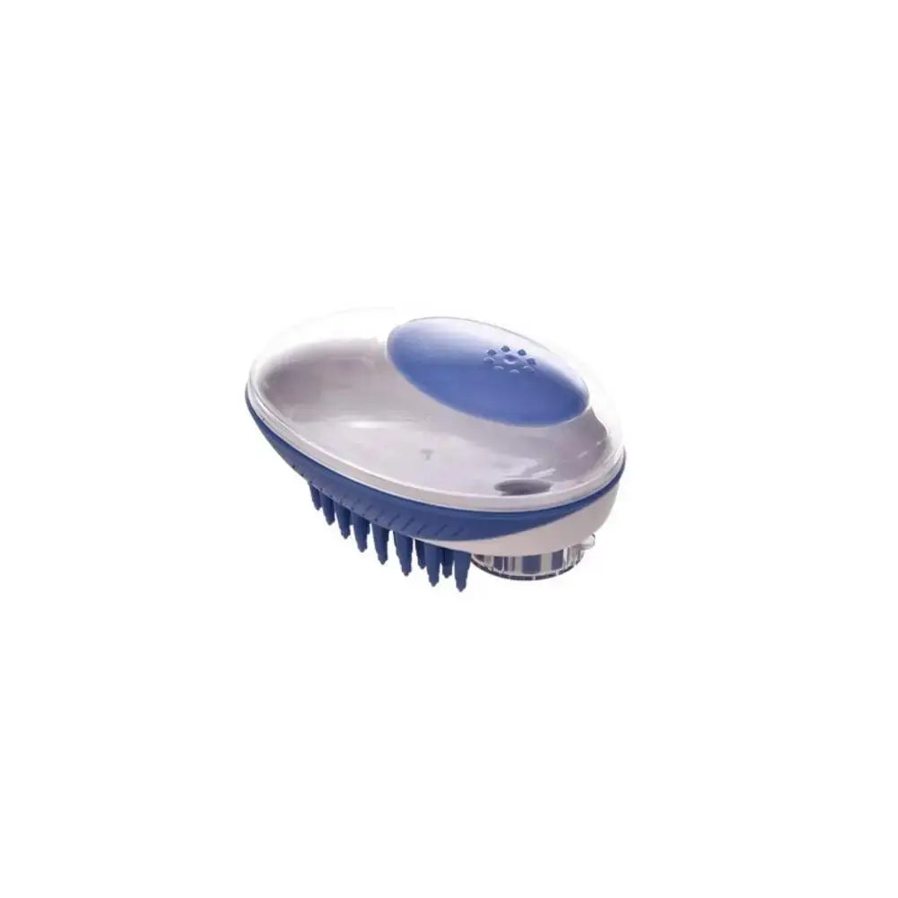 silicone pet bath brush
