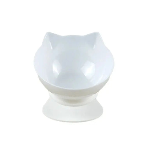 Compact dual bowl stand for small pets
