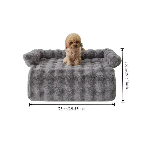 Dog sofa bed available in multiple sizes to fit small, medium, and large pets comfortably