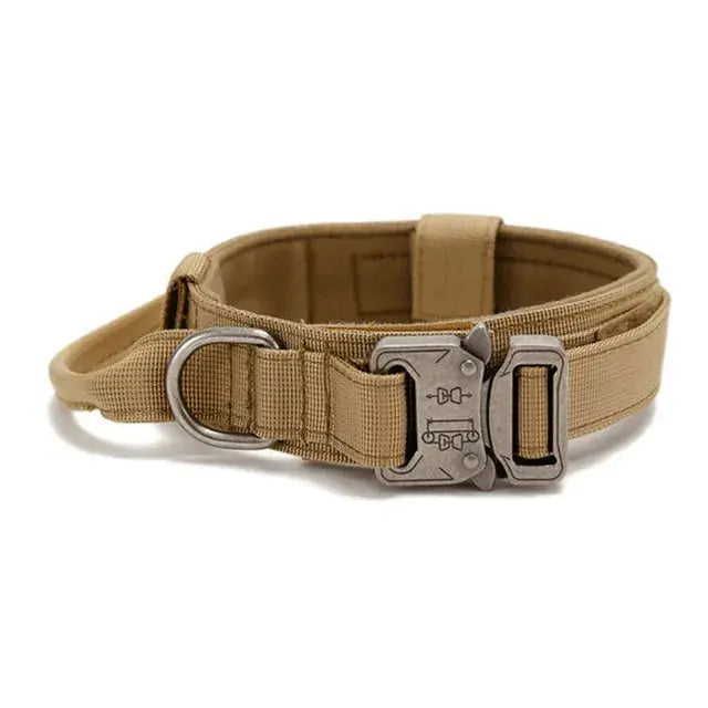  tactical dog collar for outdoor use