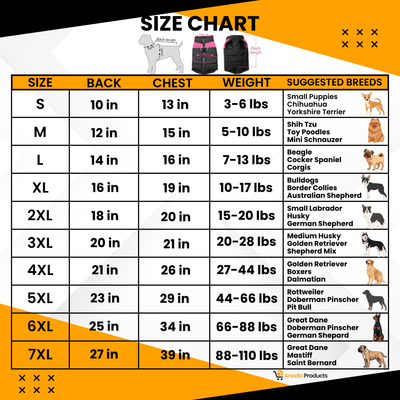 CozyCanine Winter Dog Vest