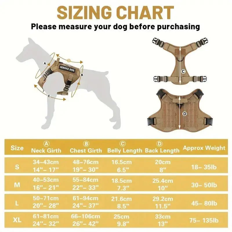 best dog vest harness sizing chart, best size vest for larger dogs, best size vest harness for smaller dogs
