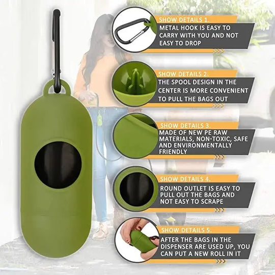 Biodegradable dog poop bags

