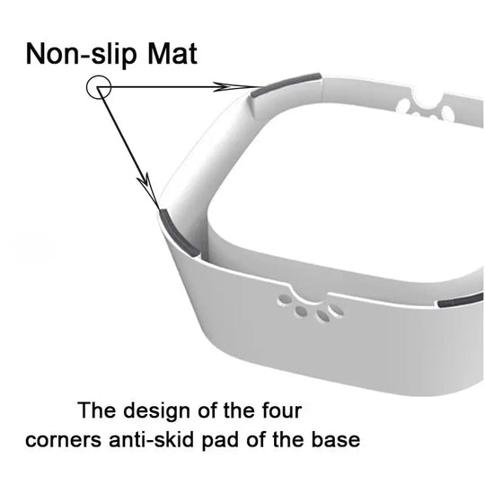 non slip mat Pet No Spill Water Bowl

